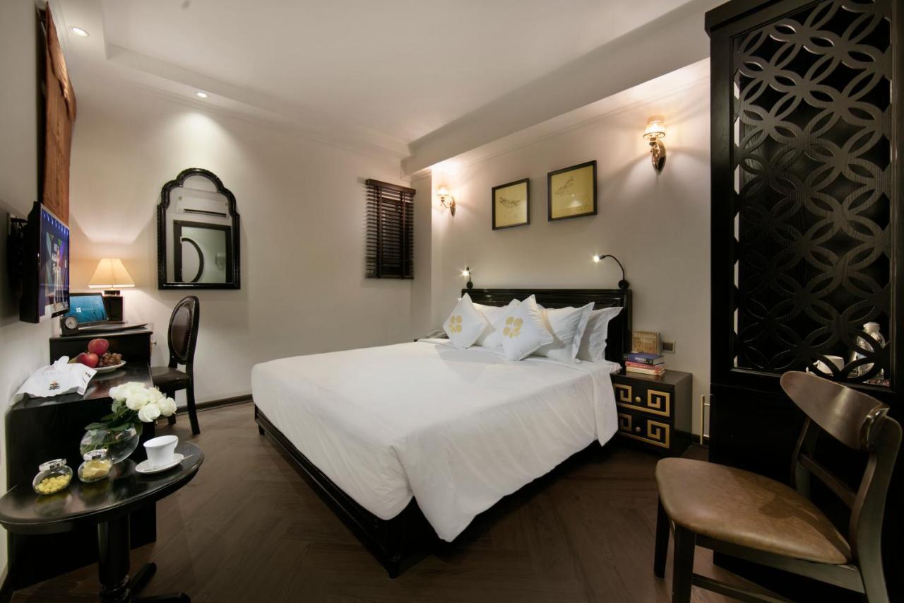 Hanoi Center Silk Premium Hotel & Spa & Travel Exterior foto