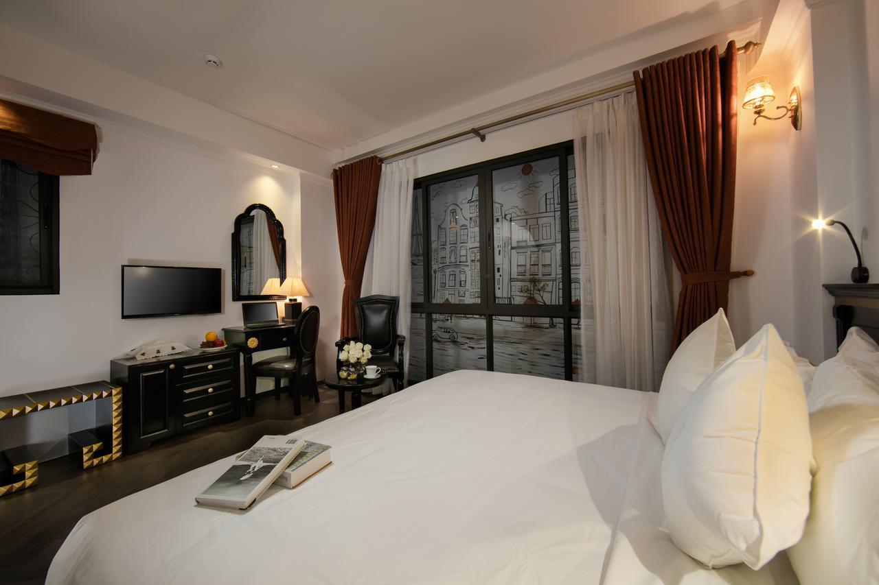 Hanoi Center Silk Premium Hotel & Spa & Travel Exterior foto
