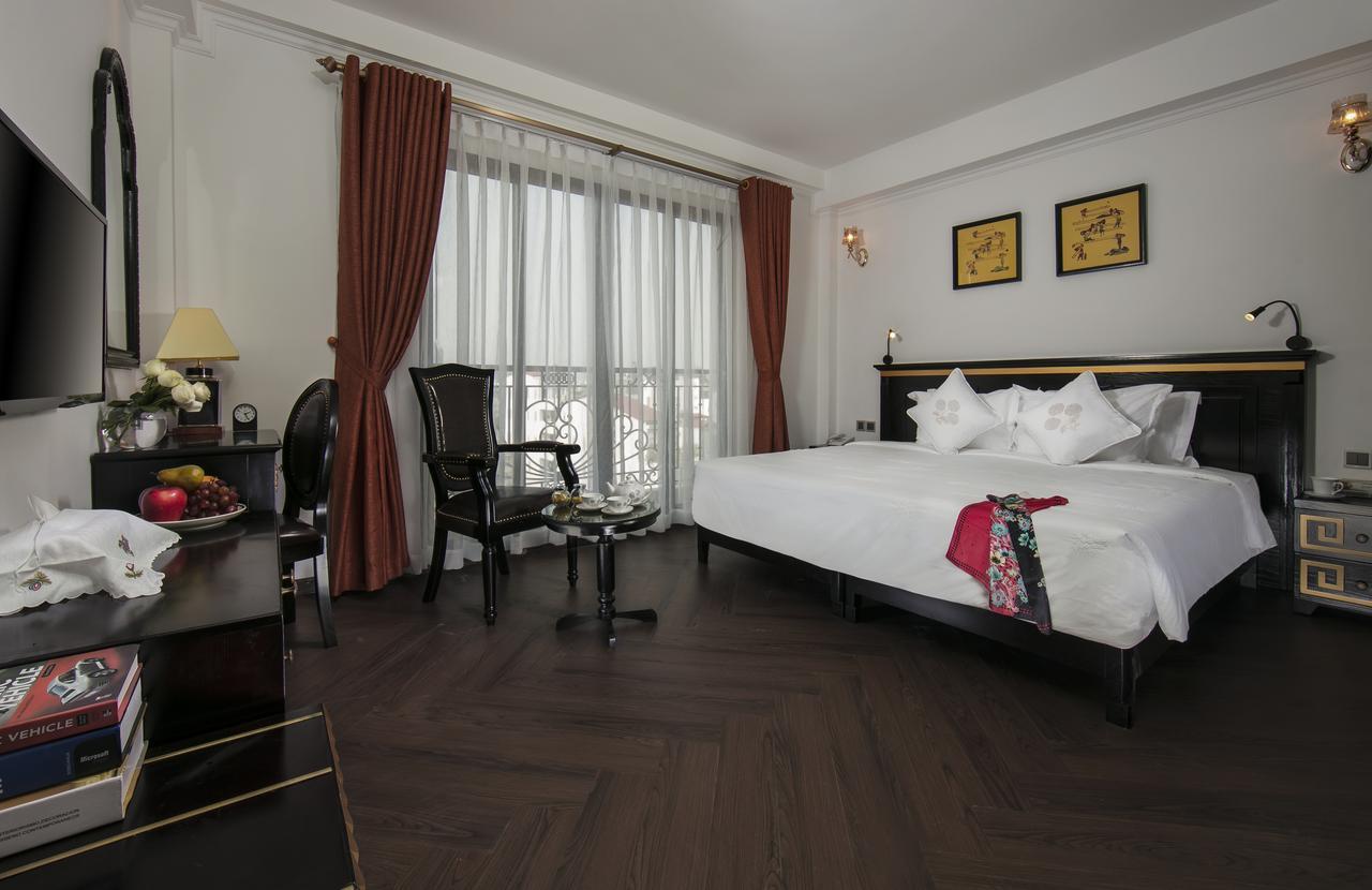 Hanoi Center Silk Premium Hotel & Spa & Travel Exterior foto